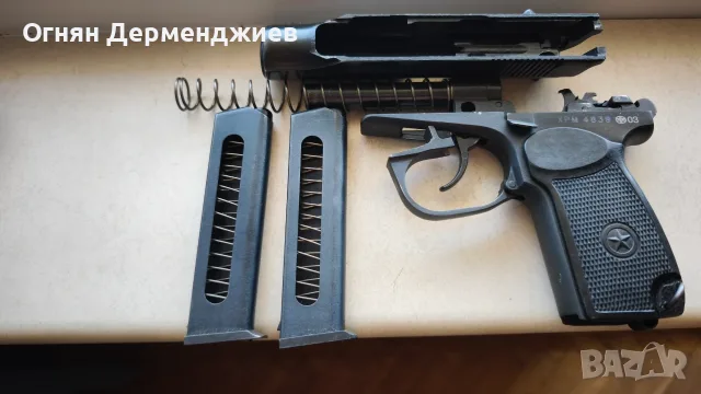 Боен пистолет Байкал (Русия), снимка 6 - Бойно оръжие - 55429653