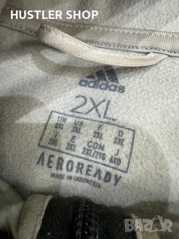 Мъжко горнище ADIDAS AEROREADY. Размер 2XL, снимка 9 - Спортни дрехи, екипи - 54392395