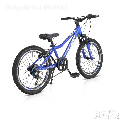 Велосипед със скорости 20" Tucana син , снимка 3 - Детски велосипеди, триколки и коли - 54778999