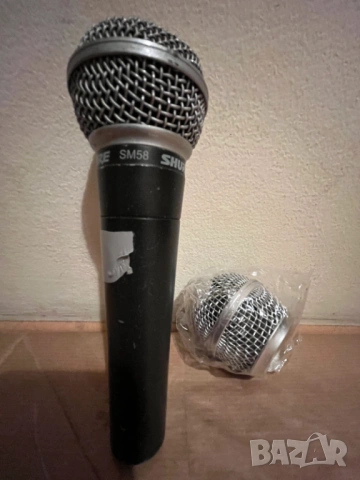 ORIGINAL Професионален микрофон Shure SM-58-LCE SM58 вокален, снимка 2 - Микрофони - 53613660