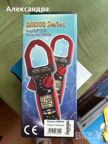 Brymen BM089 True RMS Clamp Meter / професионален мултиметър