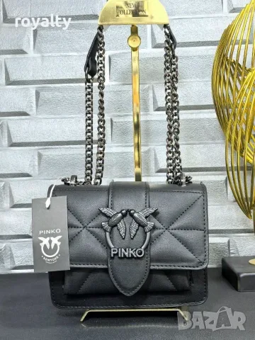 Pinko Нова Дамска Чанта Различни Цветове Пинко , снимка 11 - Чанти - 55329841