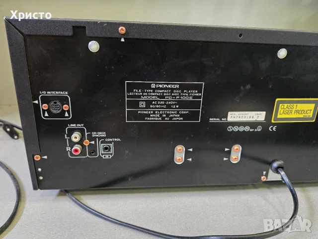 📀🔊 Pioneer PD-F100E 📀🔊 100cd changer, снимка 6 - Аудиосистеми - 55225074
