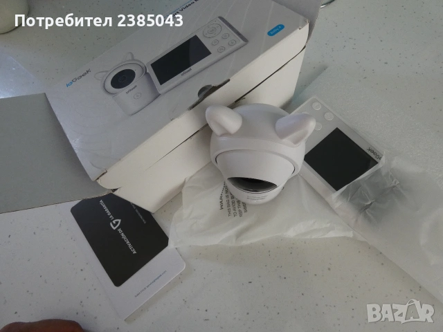 Смарт AI бебефон ieGeek Baby 4 1080p – 4.3" дисплей, WiFi, снимка 5 - Бебефони - 55043101