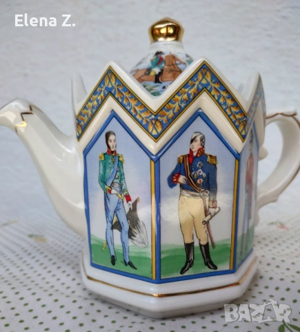 Sadler чайник - героите на Бородино, за колекционери , снимка 3 - Други - 54729853