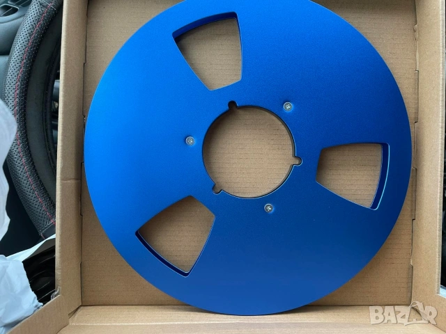 Наб адаптер Revox /Nab adapter / и алуминиеви шпули/сини, снимка 10 - Декове - 54308146