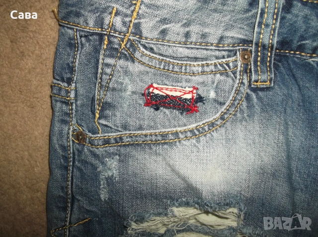 Къси дънки Y-2 JEANS  мъжки,М-Л, снимка 2 - Къси панталони - 55165801