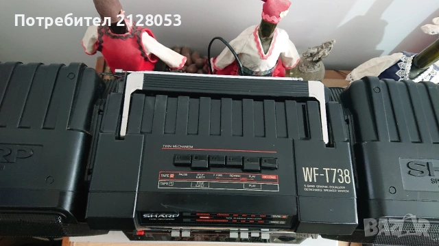Sharp WF-T738H, снимка 6 - Радиокасетофони, транзистори - 54395841