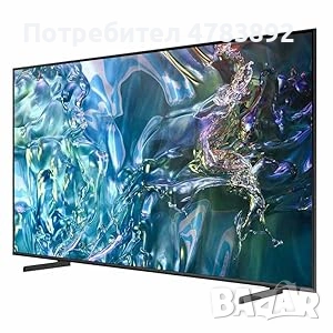 SAMSUNG QLED 55Q60D 4K Ultra HD Smart TV 138cm (2024 Model) с телевизия, снимка 2 - Телевизори - 55014332