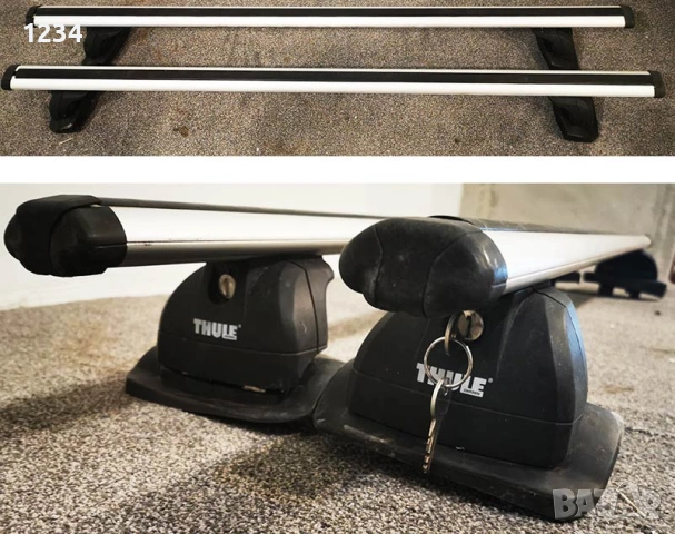 Алуминиев багажник напречни греди THULE за OPEL Astra Hatchback след 2010г