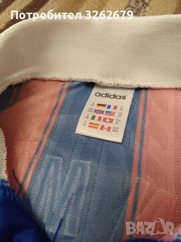 Adidas Bayern Munich 1995 matthaus ретро оригинална размер М, снимка 5 - Тениски - 54995952