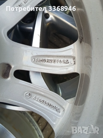 ОРИГИНАЛНИ ДЖАНТИ МЕРЦЕДЕС Ц КЛАСА 17" 5Х112 MERCEDES W205 C Class 5x112, снимка 8 - Гуми и джанти - 54544225