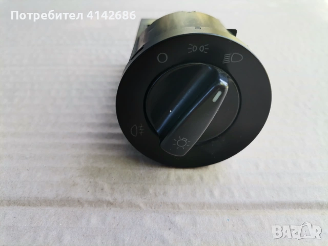 Оригинален ключ за светлини за VW Golf 4, снимка 10 - Части - 54849004