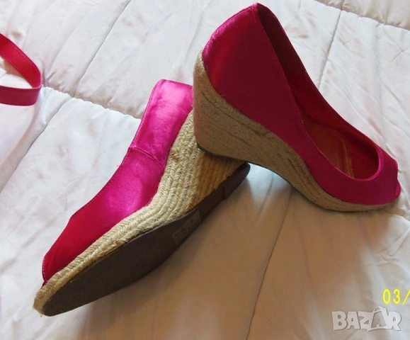 H&M оригинални нови обувки от сатен , снимка 4 - Други - 54350599