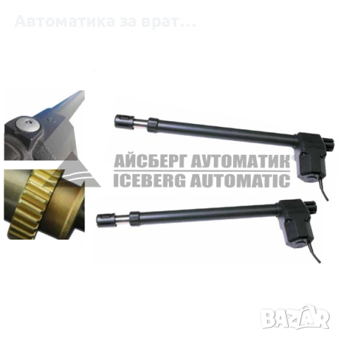 Пълен Комплект Автоматика за двукрили врати на панти с широчина на крилото до 3,5 метра Italy, снимка 2 - Друга електроника - 54083803