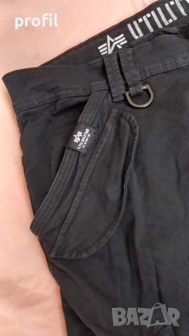 Alpha Industries XL/36 карго панталон, снимка 8 - Панталони - 55002181
