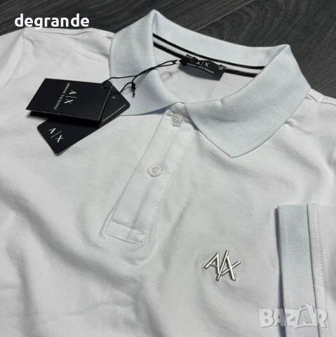 ♣️Мъжка Тениска Armani налична в БЯЛО и ЧЕРНО