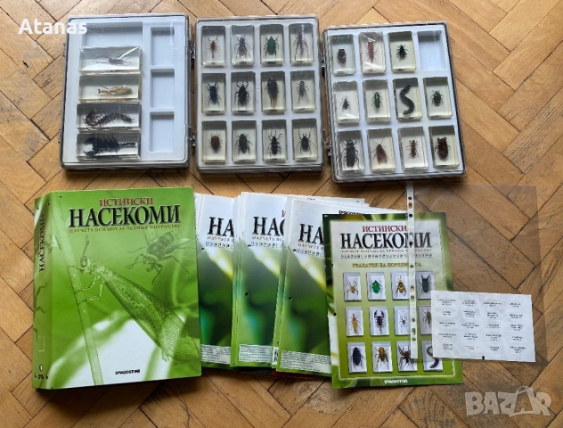 Колекция насекоми DeAGOSTINI