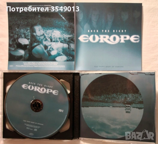 CD / ЦД компакт диск - Europe – Rock The Night-The Very Best Of Europe - 2004 [2 CD], снимка 3 - CD дискове - 54873535