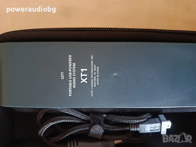 Преносими USB високоговорители Altec Lansing XT1. Отлично състояние, тествани., снимка 7 - Тонколони - 55382130