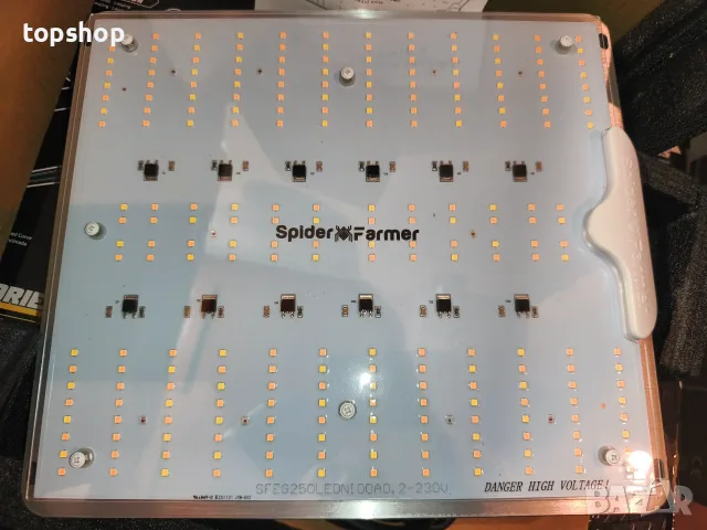 Чисто нова LED лампа за растения Spider Farmer SF-1000D (100W) - Пълен спектър , снимка 7 - Оранжерии - 55674448