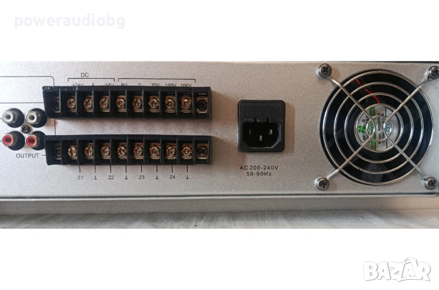 Усилвател Dap Audio VPA-150 - 150 Вата,100Volt, 4 зони, снимка 9 - Тонколони - 54895914