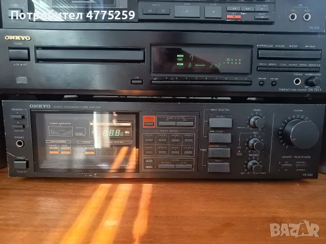 усилвател комплект onkyo made in japan 