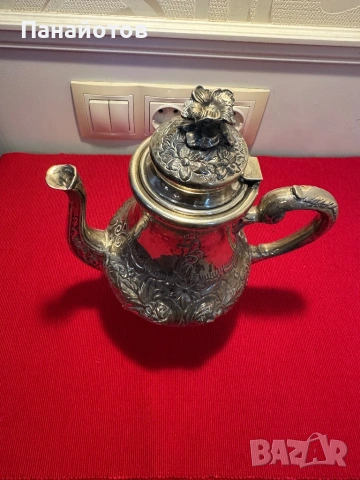 Кана сребро сребърна инвестиция вода вино масивна, снимка 2 - Антикварни и старинни предмети - 54006825