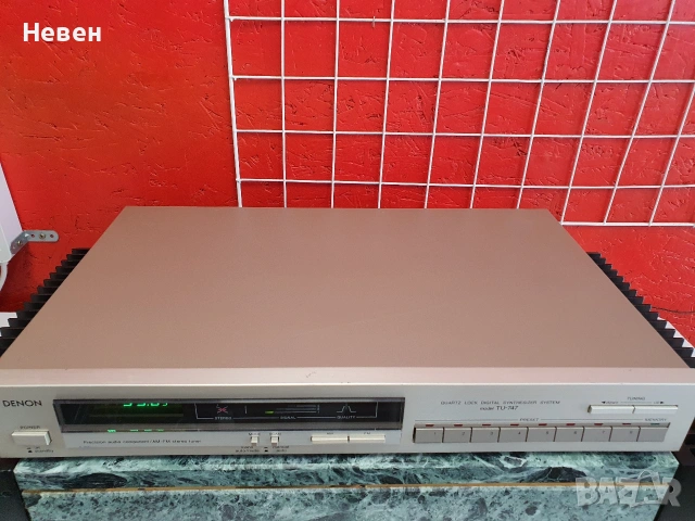 Тунер DENON TU-747, снимка 3 - Ресийвъри, усилватели, смесителни пултове - 54959497