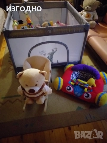 САМО 30€ ПОЧТИ НОВА СГЪВАЕМА КОШАРКА 60% ПО ЕВТИНА LORELLI ИМА И МАТРАК ОТДЕЛНО, снимка 4 - Кошарки - 54135987