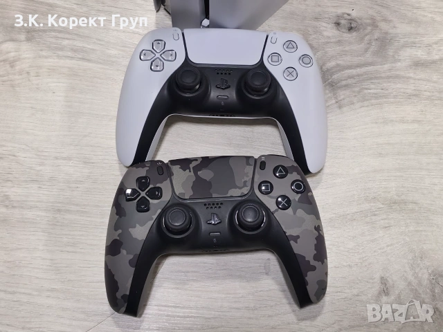 Playstation 5 SLIM DISC 1TB (PS5 SLIM 1TB) / 2 КОНТРОЛЕРА + FC26, снимка 3 - PlayStation конзоли - 55053916