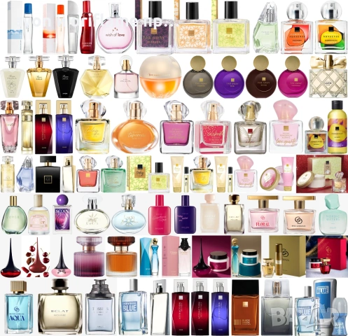 НАЛИЧНИ парфюми и тоалетни води AVON, ORIFLAME