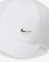 Nike Унисекс Шапка с Метално Лого и Регулируема Каишка – Бяла – Универсален Размер, снимка 3