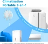Преносим климатик мобилен MIDEA 9000 BTU Silent Mobile,ГАРАНЦИЯ,БЕЗПЛАТНА доставка до офис на ЕКОНТ, снимка 6