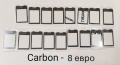 Стъкла з Nokia 8800 Sirocco,Carbon,Arte,8600,7500,7900,N96,N93i,7370,E71,E72,E66,E63,N76,N90,N72,E52, снимка 2