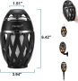 Външни високоговорители, Bluetooth високоговорители Tiki Torch с трептящ пламък, снимка 3