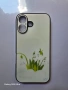 Калъфи за iPhone 16 със стъклен гръб и авторски дигитални рисунки, снимка 3
