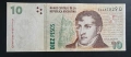 Аржентина. 10,20 и 50 песо.2008 г. Цената е за трите., снимка 2