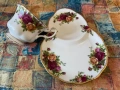 Royal Albert тенис сет Old Country Roses, снимка 7