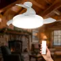 Вентилатор за таван с осветление,  Brizy Bright Foldable -50% отстъпка, снимка 2