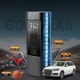 Преносим въздушен компресор за гуми, 6000mAh и 150PSI въздушна помпа за автомобилни гуми, снимка 5