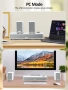 Компютърни високоговорители със субуфер 2.1, 16W, USB захранване, Bluetooth 5.0 и RCA вход, К03, снимка 4
