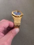 Промоция!!! Мъжки механичен часовник Yellow Gold 🪙 Audemars Piguet - Royal Oak - Blue Dial - 15202OR, снимка 3