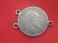 рядката сребърна монета от 50 ст. 1910г. с халки., снимка 2