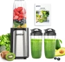 Блендер/Нутрибулет Ganiza,900 W Mini Smoothie Maker,Гаранция, снимка 1