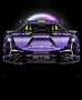 Конструктор на Lamborghini Sián FKP 37 Roadster modified в цвят Dark Purple с ел. управление , снимка 5