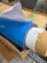 5м/59см/0.76мм -ролка от изотропен гумен магнит с гланцово синьо PVC покритие., снимка 1