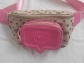 Chiara Ferragni Canvas Funky Bag - Оригинална дамска чанта за кръст и рамо, снимка 6
