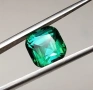 Изключителен 4,35 карата Bi-Color Indicolite Турмалин от Афганистан – Неонов цвят като Paraiba! , снимка 3