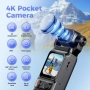 4K Action Camera with Touchscreen & Gyro Stabilization, снимка 2